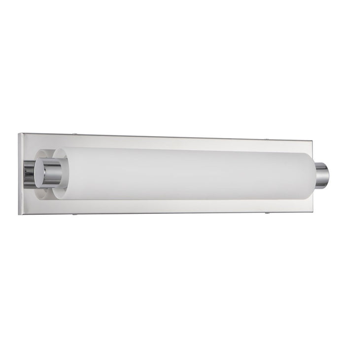 Kuzco Charleston 19" Silver Dimmable LED Bathroom Vanity Light, Chrome