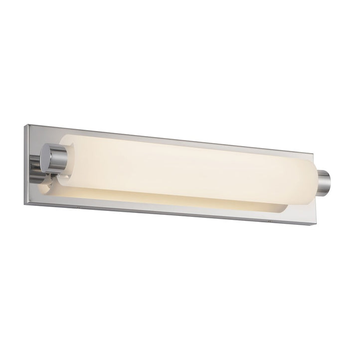 Kuzco Charleston 19" Silver Dimmable LED Bathroom Vanity Light, Chrome
