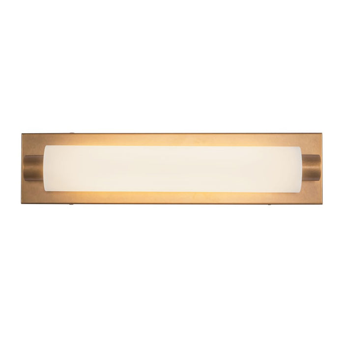 Kuzco Charleston 19" Brass Dim LED Vanity Light, Vintage Brass - VL7518-VB