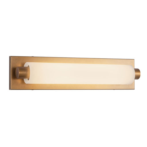 Kuzco Charleston 19" Brass Dimmable LED Vanity Light, Vintage Brass