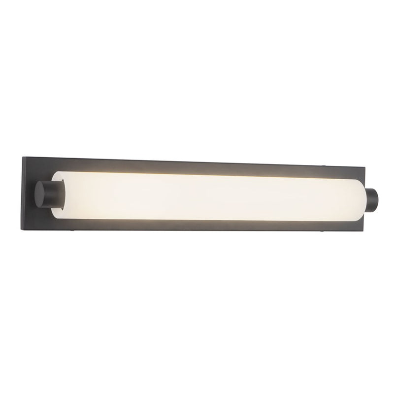 Kuzco Charleston 24" Black Dimmable LED Bathroom Vanity Light, Black