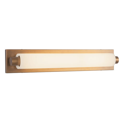 Kuzco Charleston 24" Brass Dimmable LED Vanity Light, Vintage Brass