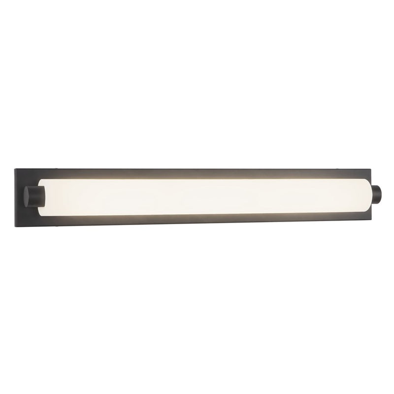 Kuzco Charleston 31" Black Dimmable LED Bathroom Vanity Light, Black