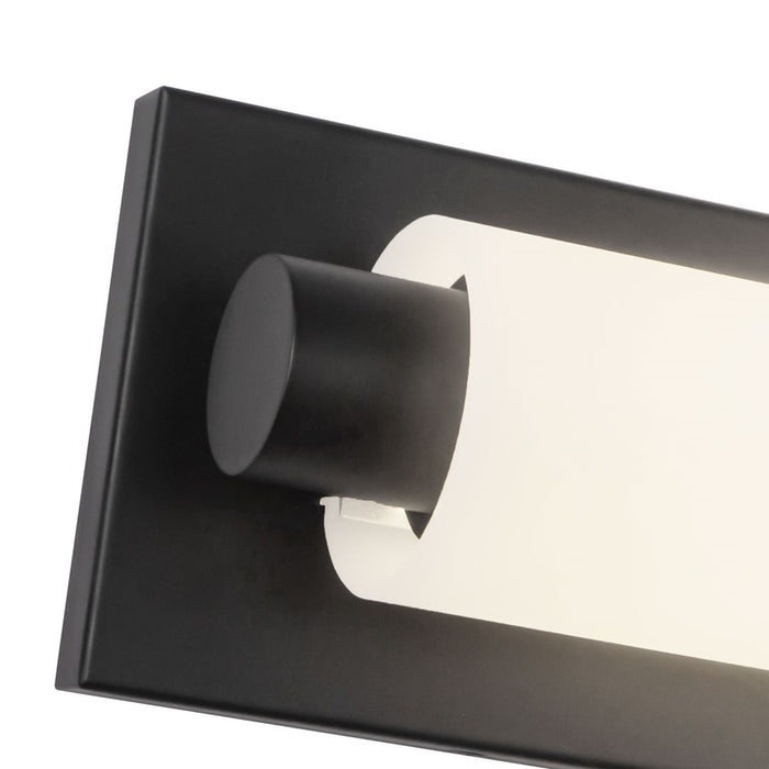 Kuzco Charleston 31" Black Dimmable LED Bathroom Vanity Light, Black