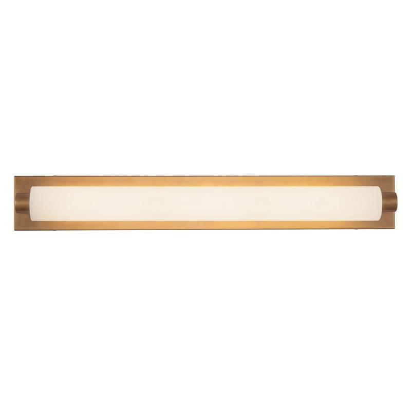 Kuzco Charleston 31" Brass Dim LED Vanity Light, Vintage Brass - VL7530-VB
