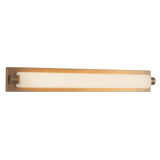 Kuzco Charleston 31" Brass Dimmable LED Vanity Light, Vintage Brass