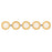 Kuzco Cleo 36" Gold Dim LED Bathroom, Brushed Gold/Opal Glass - VL77936-BG-OP