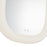 Kuzco Float 37" LED Vanity Mirror, White