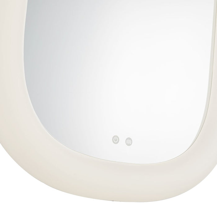Kuzco Float 37" LED Vanity Mirror, White