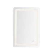 Kuzco Seneca 24" LED Vanity Mirror, Sandblasted Merc Edge - VM31124-5CCT