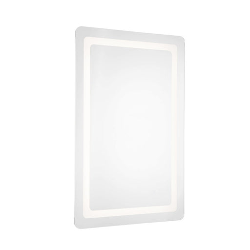 Kuzco Seneca 24" LED Vanity Mirror, Sandblasted Merc Edge