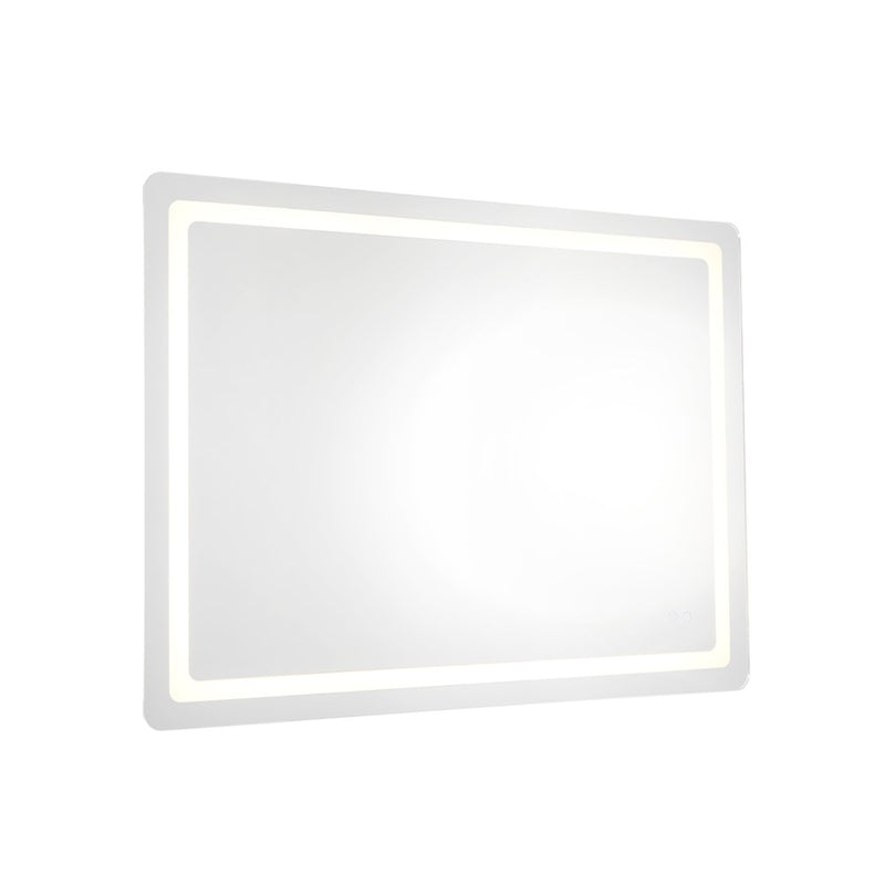 Kuzco Seneca 48" LED Vanity Mirror, Sandblasted Merc Edge