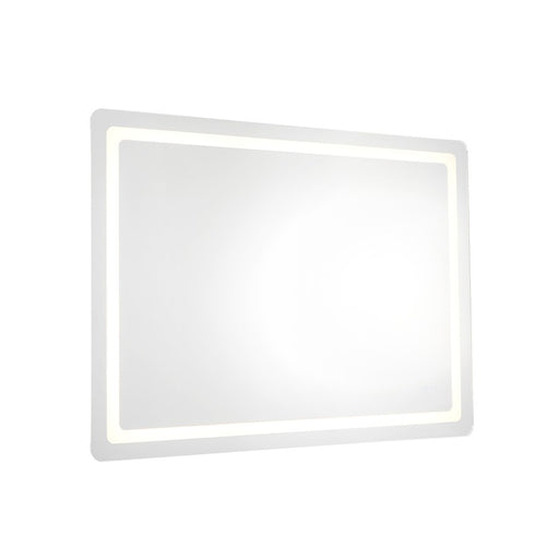 Kuzco Seneca 48" LED Vanity Mirror, Sandblasted Merc Edge
