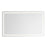 Kuzco Seneca 60" LED Vanity Mirror, Sandblasted Merc Edge - VM31160-5CCT