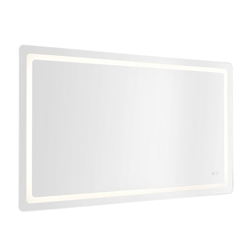 Kuzco Seneca 60" LED Vanity Mirror, Sandblasted Merc Edge