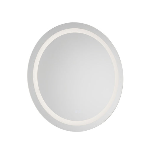 Kuzco Hillmont 32" LED Vanity Mirror, Sandblasted Merc Edge