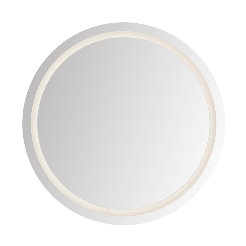 Kuzco Hillmont 40" LED Vanity Mirror, Sandblasted Merc Edge - VM41040-5CCT