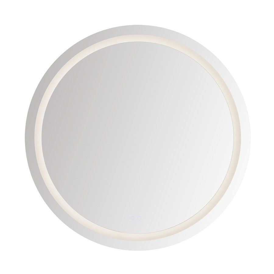 Kuzco Hillmont 40" LED Vanity Mirror, Sandblasted Merc Edge - VM41040-5CCT