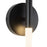 Kuzco Jeanie 18" Matte Black Dimmable LED Wall Sconce, Matte Black