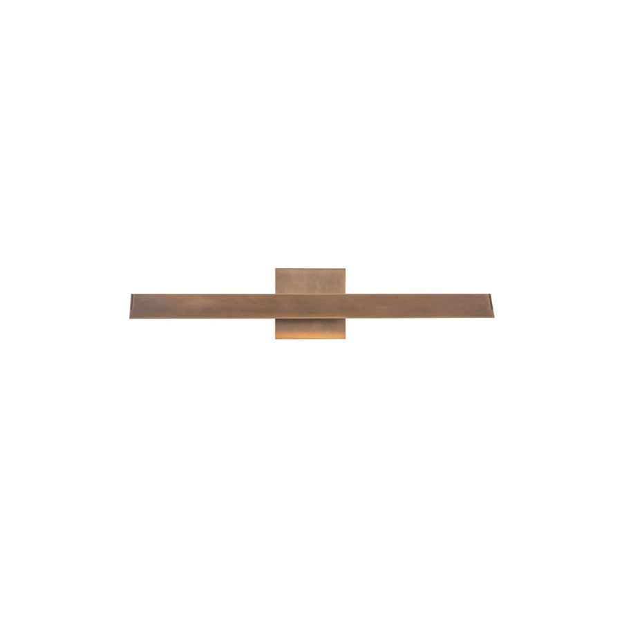 Kuzco Galleria 23" Brass Dim LED Wall Sconce, Vintage Brass - WS10423-VB