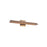 Kuzco Galleria 23" Brass Dimmable LED Wall Sconce, Vintage Brass