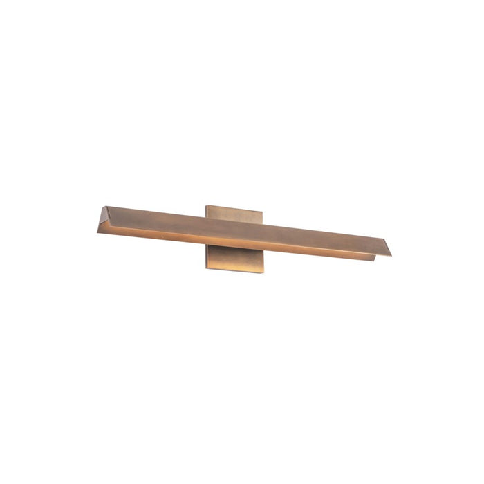 Kuzco Galleria 23" Brass Dimmable LED Wall Sconce, Vintage Brass