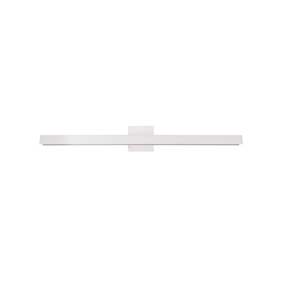 Kuzco Galleria 23" Wall Sconce, White - WS10423-WH-2700K