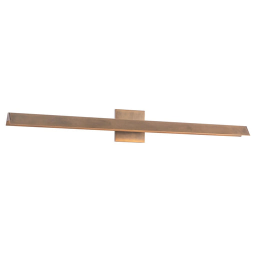 Kuzco Galleria 37" Brass Dimmable LED Wall Sconce, Vintage Brass