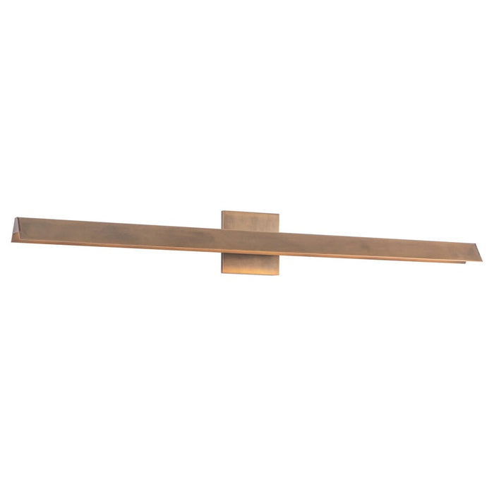 Kuzco Galleria 37" Brass Dimmable LED Wall Sconce, Vintage Brass