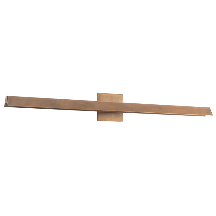 Kuzco Galleria 37" Brass Dimmable LED Wall Sconce, Vintage Brass