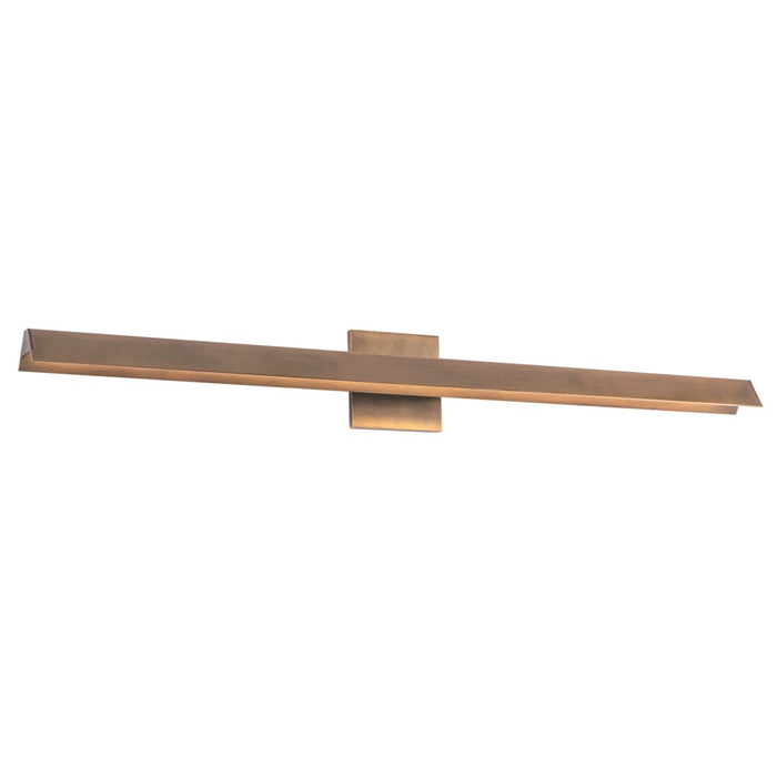 Kuzco Galleria 37" Brass Dimmable LED Wall Sconce, Vintage Brass