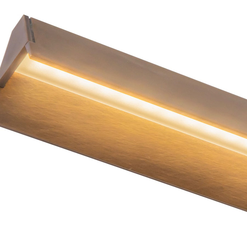 Kuzco Galleria 37" Brass Dimmable LED Wall Sconce, Vintage Brass