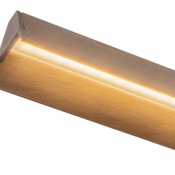 Kuzco Galleria 37" Brass Dimmable LED Wall Sconce, Vintage Brass