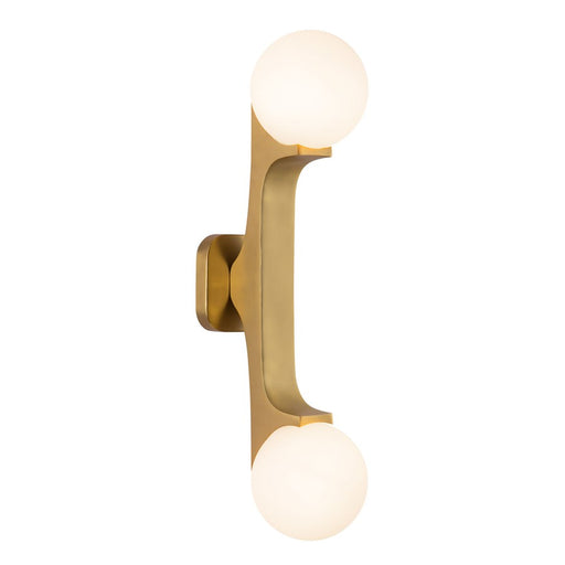 Kuzco Briar 22" Gold Wall Sconce, Brushed Gold