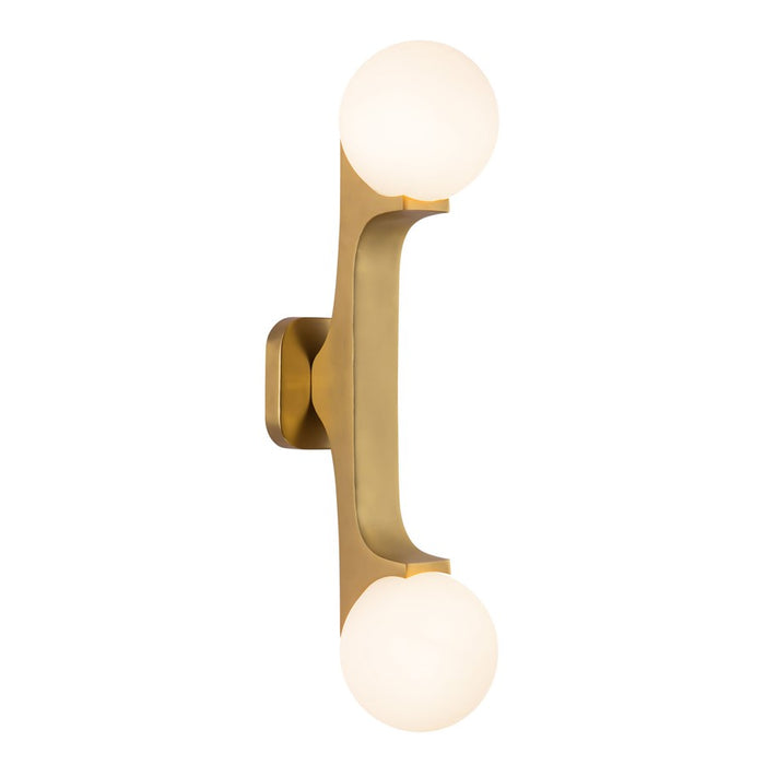 Kuzco Briar 22" Gold Wall Sconce, Brushed Gold