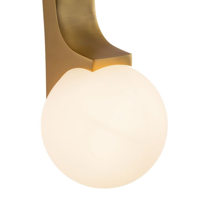 Kuzco Briar 22" Gold Wall Sconce, Brushed Gold