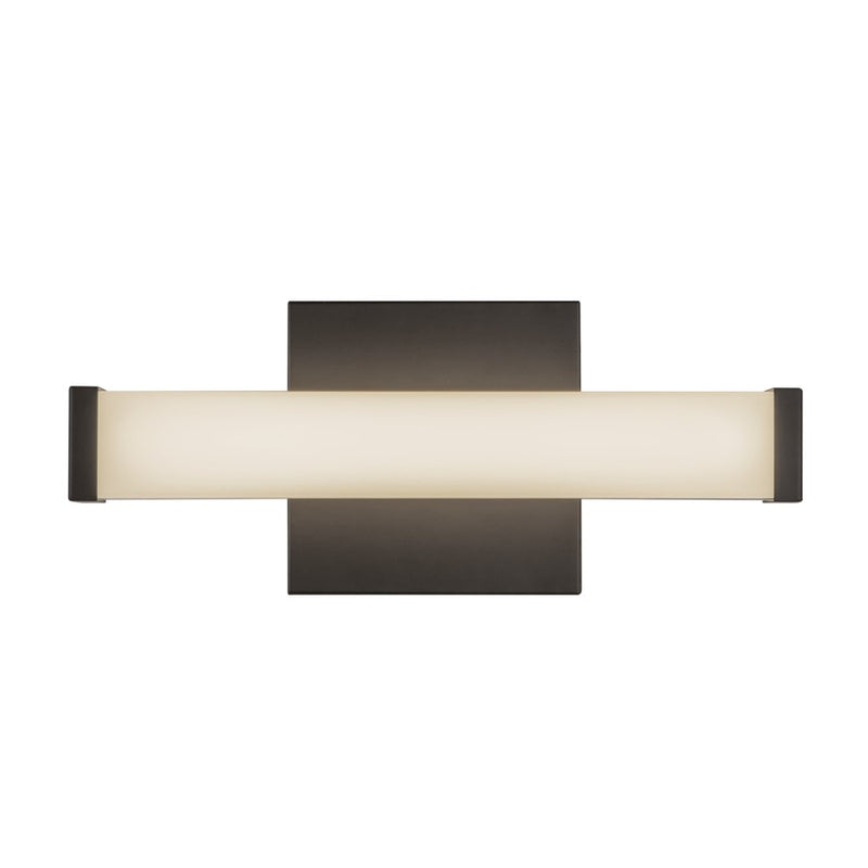 Kuzco Geri 12" Blk Dim LED Wall Sconce, Blk - WS12-014-BK