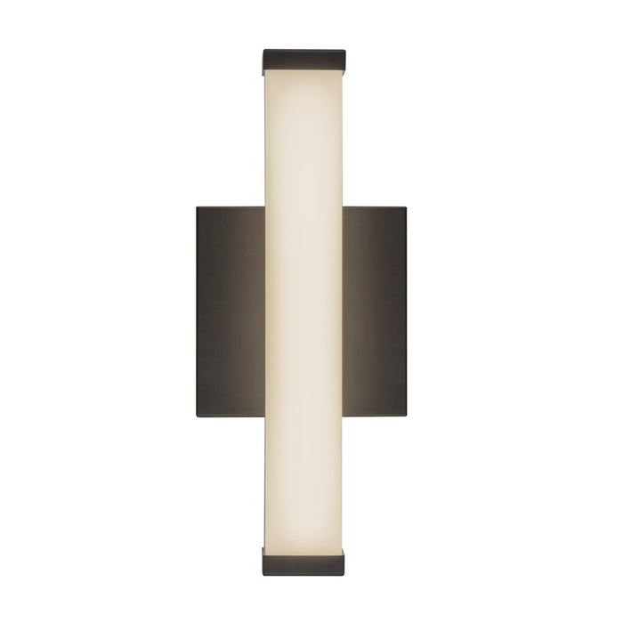 Kuzco Geri 12" Black Dimmable LED Wall Sconce, Black