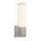 Kuzco Vivi 14" Silver Dimmable LED Wall Sconce, Brushed Nickel