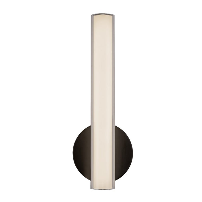 Kuzco Tole 14" Blk Dim LED Wall Sconce, Blk - WS14-027-BK