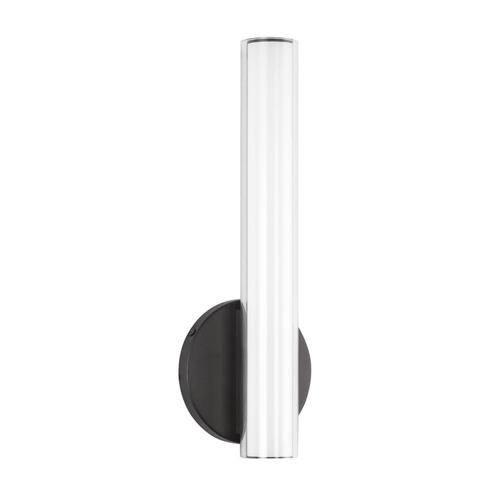 Kuzco Tole 14" Black Dimmable LED Wall Sconce, Black
