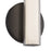 Kuzco Tole 14" Black Dimmable LED Wall Sconce, Black