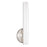 Kuzco Tole 14" Silver Dimmable LED Wall Sconce, Brushed Nickel