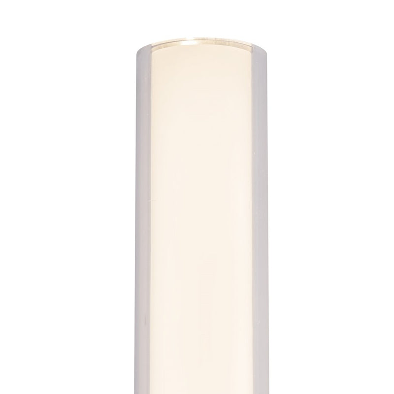 Kuzco Tole 14" Silver Dimmable LED Wall Sconce, Brushed Nickel
