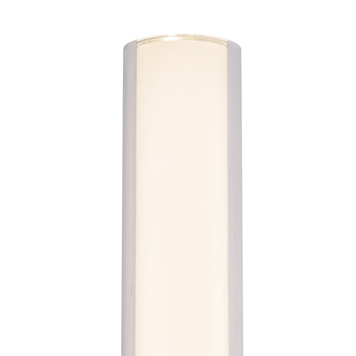 Kuzco Tole 14" Silver Dimmable LED Wall Sconce, Brushed Nickel