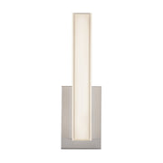 Kuzco Garland 15" Slvr Dim LED Wall Sconce, Brushed Nickel - WS14-040-BN