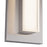 Kuzco Garland 15" Silver Dimmable LED Wall Sconce, Brushed Nickel