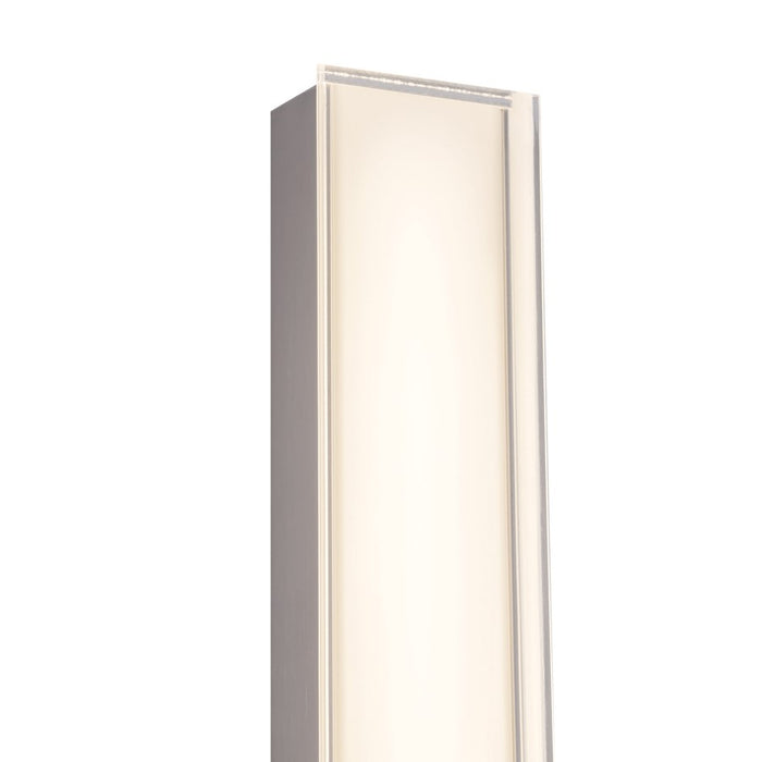 Kuzco Garland 15" Silver Dimmable LED Wall Sconce, Brushed Nickel