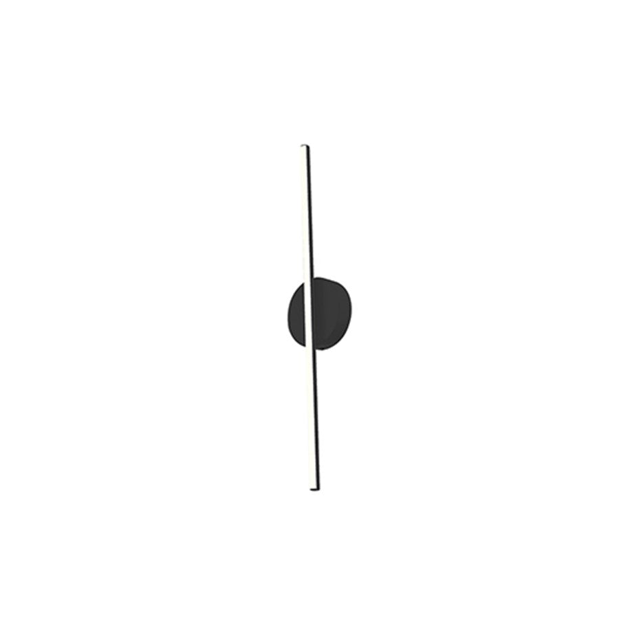 Kuzco Chute 23" LED Wall Sconce, Black - WS14923-BK-UNV