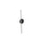 Kuzco Chute 23" LED Wall Sconce, Black